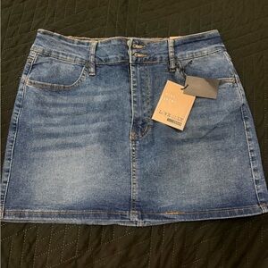 Rue21 Classic Blue Denim Mini Skirt